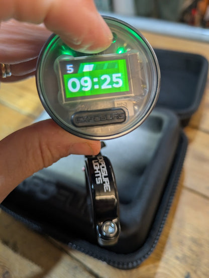 Exposure Race 19 Gun Metal Black 2650 lumens