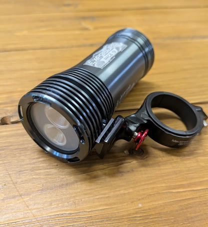 Exposure Race 19 Gun Metal Black 2650 lumens