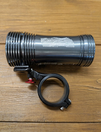 Exposure Race 19 Gun Metal Black 2650 lumens